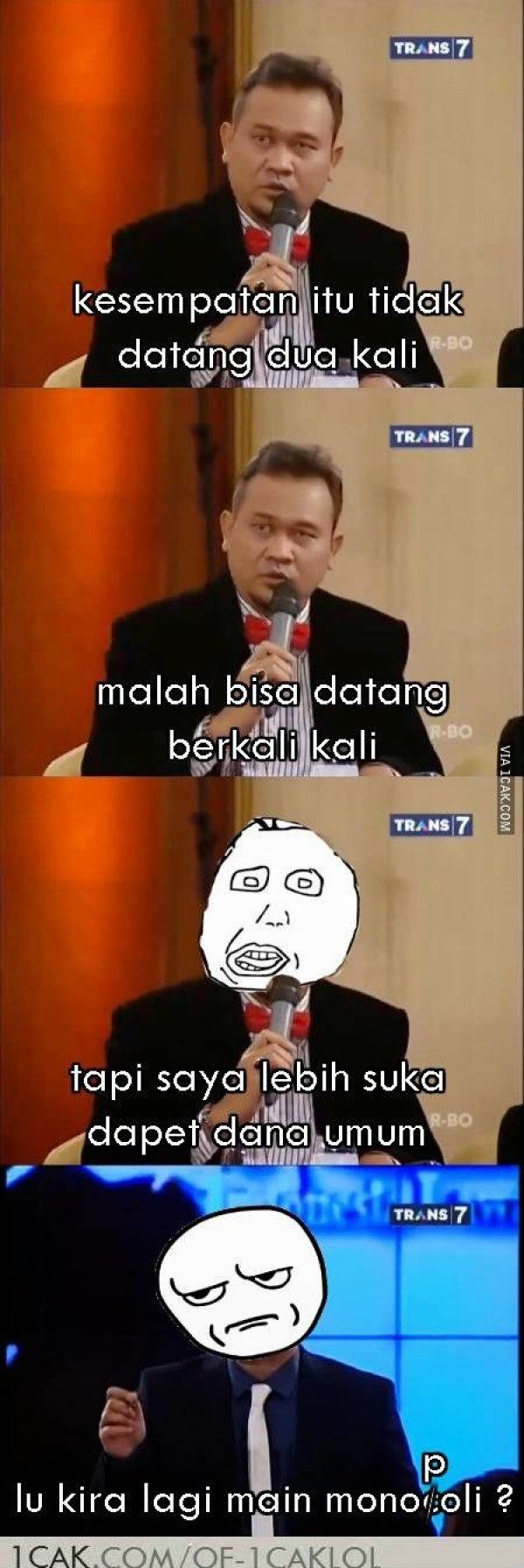 Meme Cak Lontong Ini Pasti Bikin Kamu Jitak Jitak Kepala Sendiri