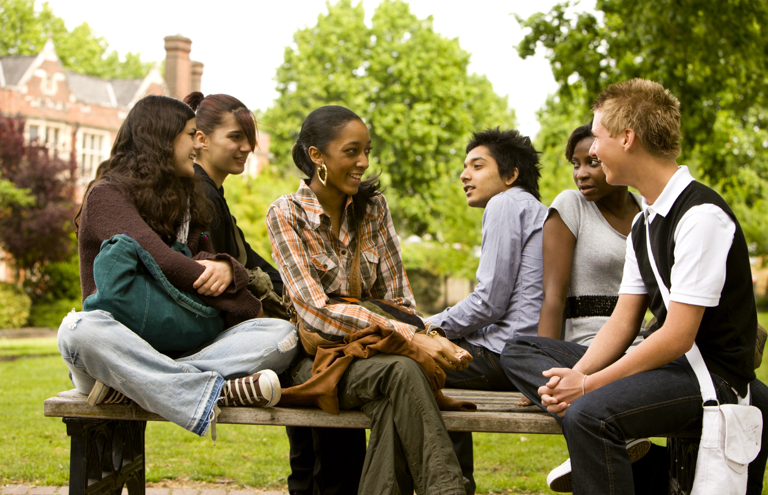 Hang out a lot. Socializing.