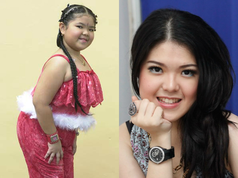 12 Foto Transformasi Wajah Artis  Dulu  vs Kini Beda Banget 