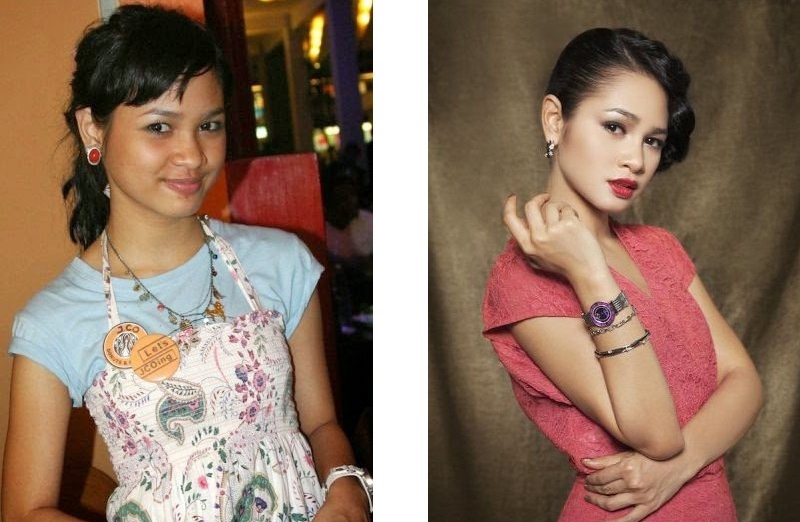 12 Foto Transformasi Wajah Artis Dulu  vs Kini Beda Banget 