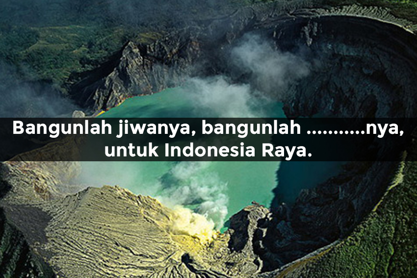 Seberapa Hapalkah Kamu dengan Lagu Nasional Indonesia?