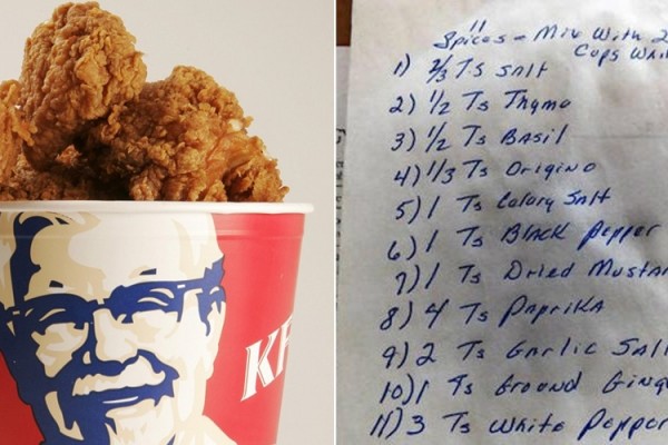 Inikah 11 Bumbu Spesial dalam Resep Rahasia Ayam Goreng KFC?