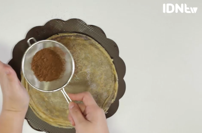 Permanis Acara Reuni Bersama Sahabat dengan Resep Tiramisu Mille Crepes