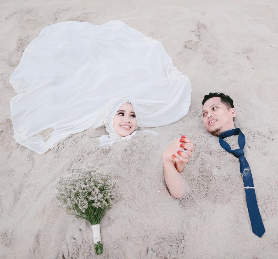 20 Inspirasi Foto Pasca Wedding