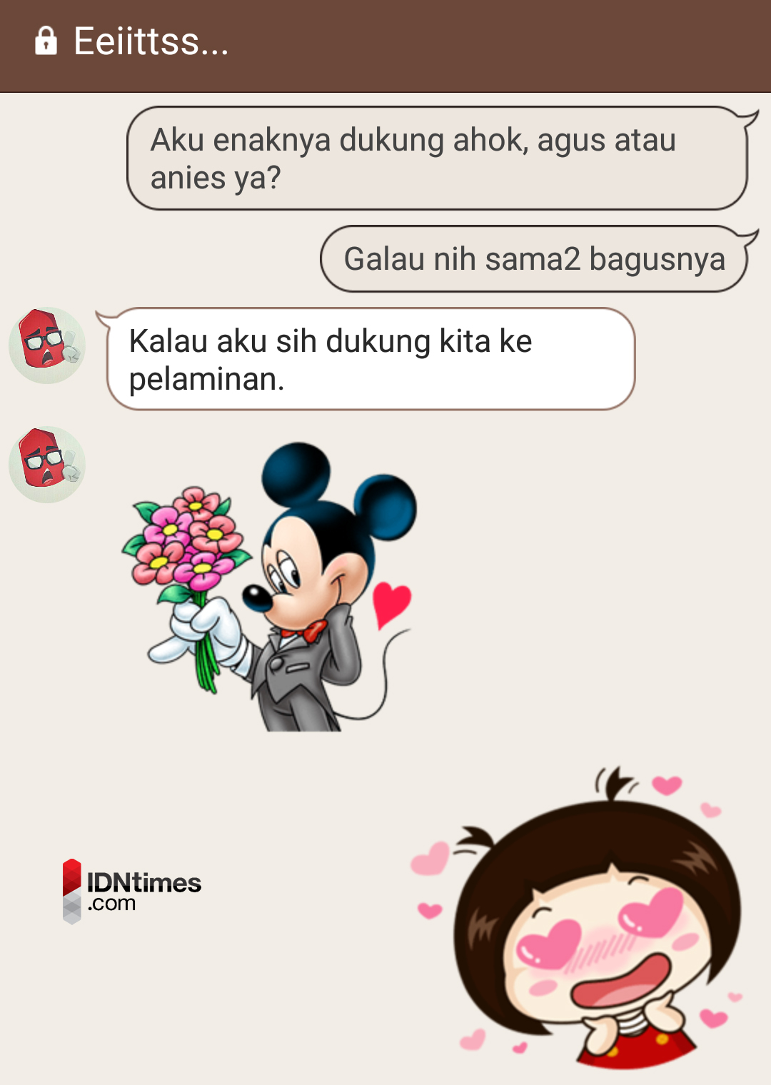 9 Tipe Orang Menjelang Pilkada Berdasarkan Chat Mereka