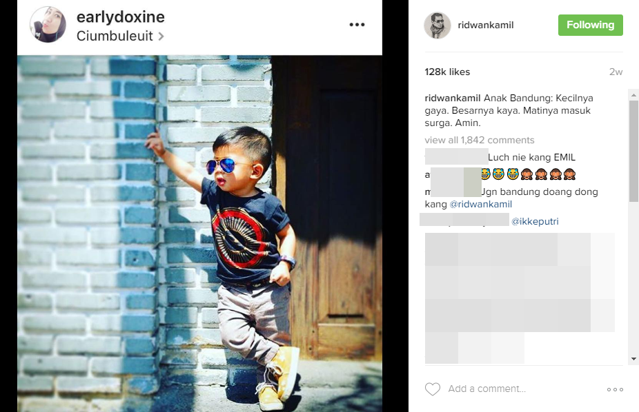 17 Momen Saat Kebodoran Ridwan Kamil Bikin Pecah Instagram