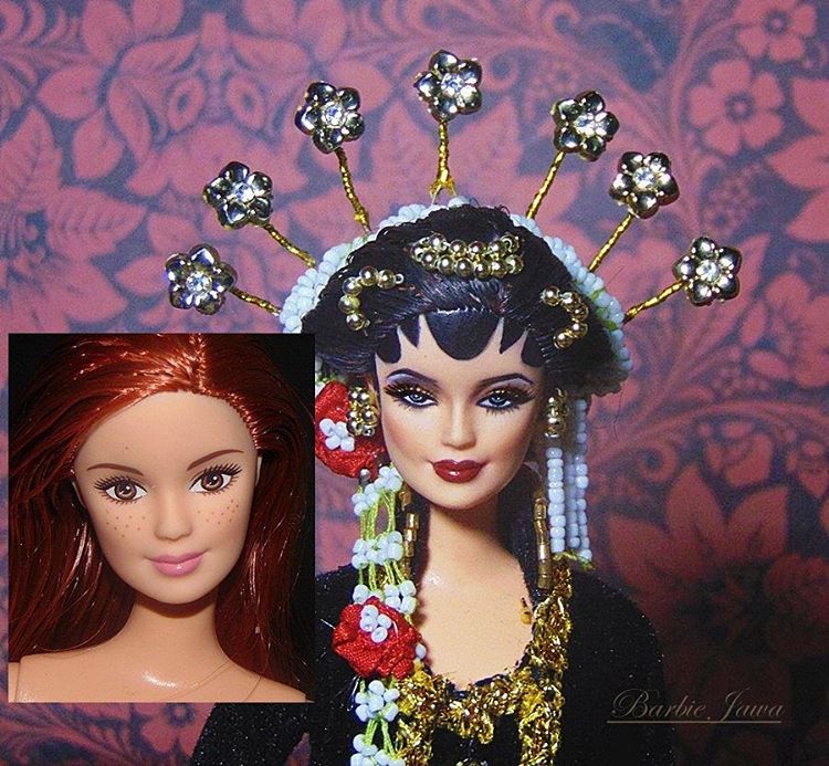 Ketika Boneka  Barbie  Berubah Jadi Gadis Jawa  Lebih Anggun 