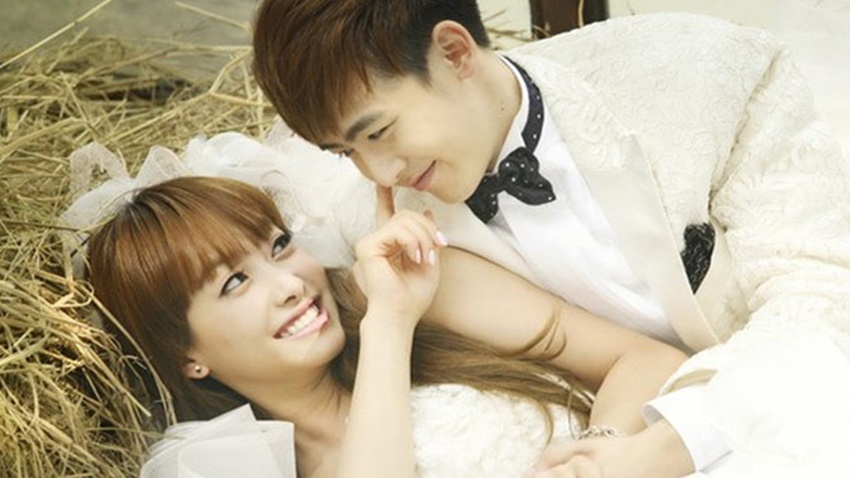 Корейские шоу романтика. Nichkhun we got married Interview.