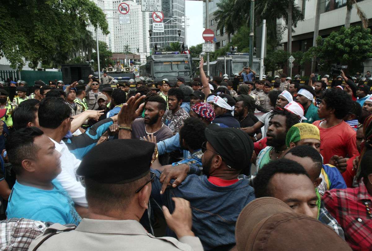 Sempat Ricuh, Ini Yang Diminta Oleh Aliansi Mahasiswa Papua Saat Demo ...