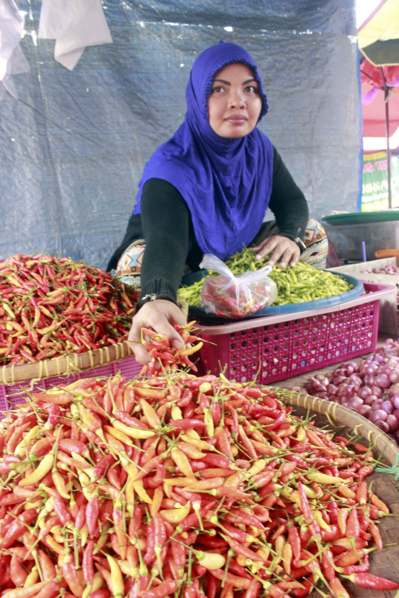 Harga Cabai Rawit, Telur dan Bawang Putih di Sleman Merangkak Naik  