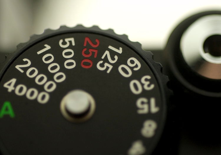 Amount correct. Nikon Shutter Dial. Shutter Dial. Shutter Speed.