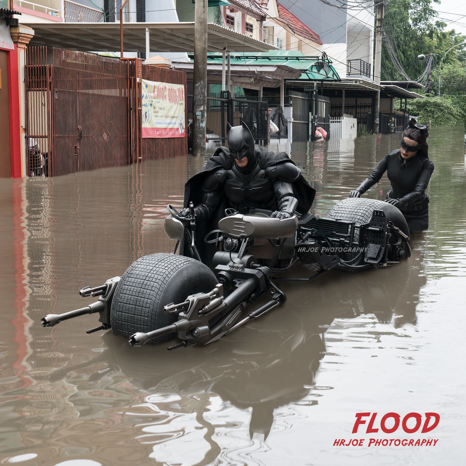 Pernah Ketemu Batman Kejebak Banjir Coba Lihat Karya Dari Hrjoe