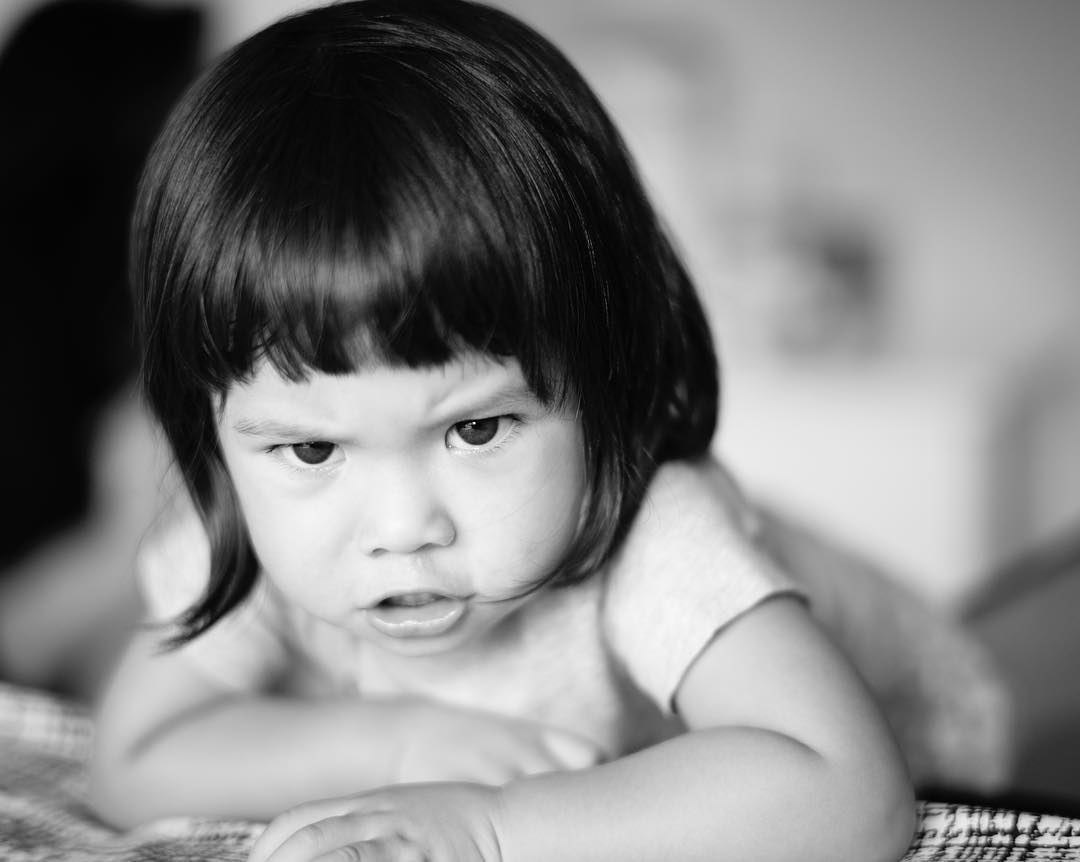 Ekspresi Menggemaskan Gempita Anak Gading Gisel Yang Imut Abis Parah