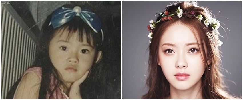 15 Foto Masa Kecil Aktris Korea, Hampir Gak ada Bedanya