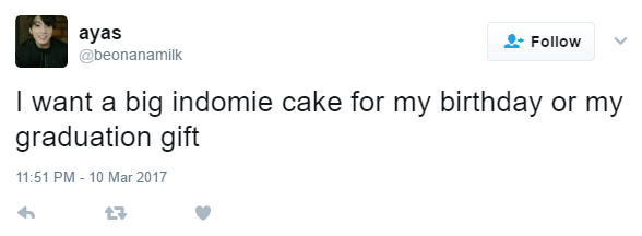 Sekarang Kue Ulang Tahun Pun Bisa Dibuat dari Indomie, Siapa yang Mau?