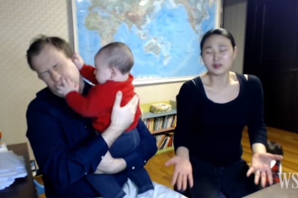 Siaran Langsungnya "Diganggu" Sang Anak, Profesor Ini Akhirnya Angkat Bicara