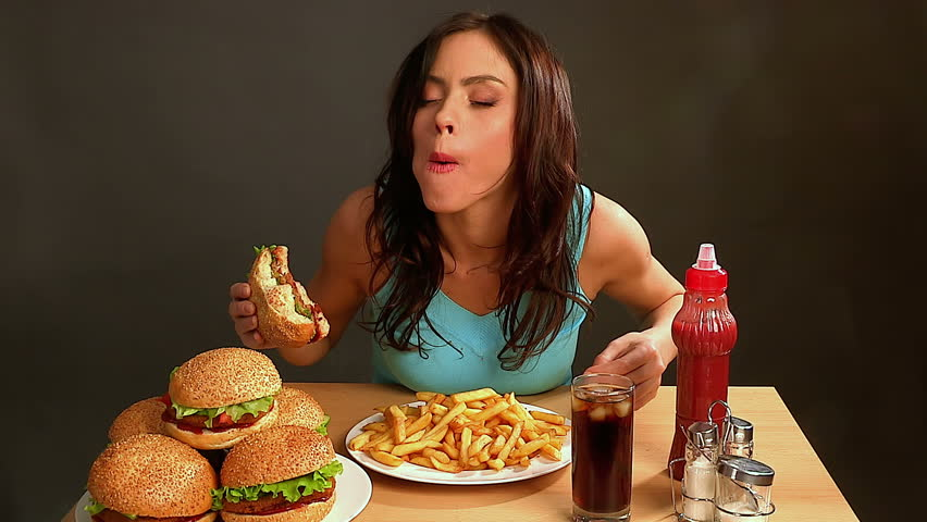 Hasil gambar untuk makan junk food
