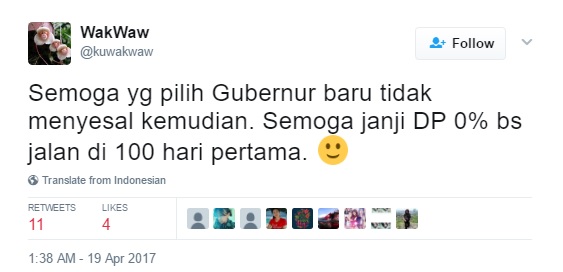 Anies-Sandiaga Unggul Quick Count, Netizen Tagih Rumah DP Rp 0