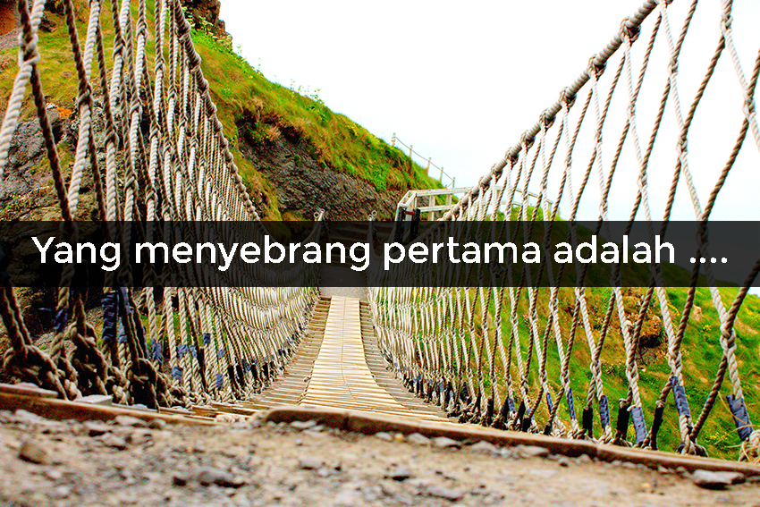 Caramu Selesaikan Kisah Jembatan Ini Menentukan Kepribadianmu
