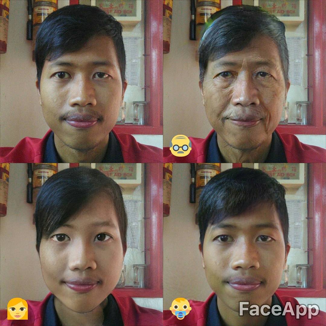 15 Foto Kocak Hasil Faceapp Yakin Bisa Gak Ketawa