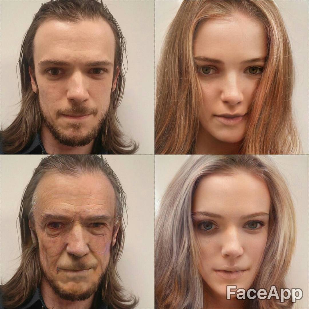 Faceapp ребенок по фото родителей