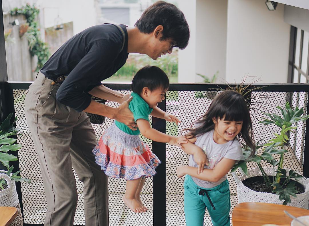 10 Foto Tria Changcuters Anak Bukti Bapak Yang Keren Bungkusid