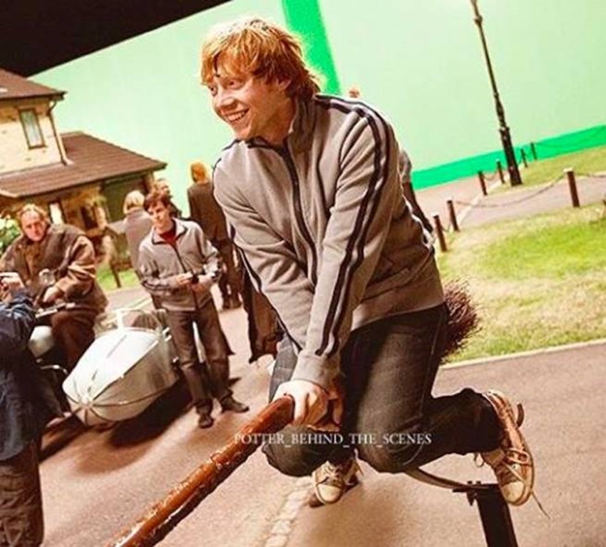 15 Foto Di Balik Layar Film Harry Potter Yang Bikin Kangen