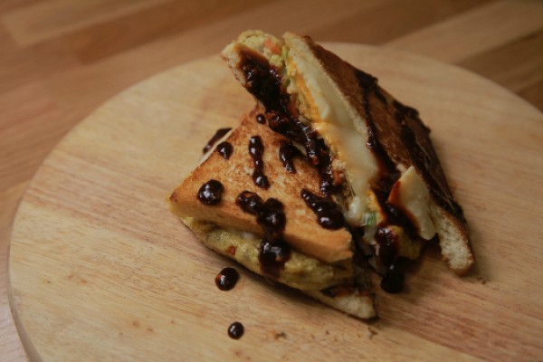 Hot Chili Sandwich a la IDN TV Yummy!