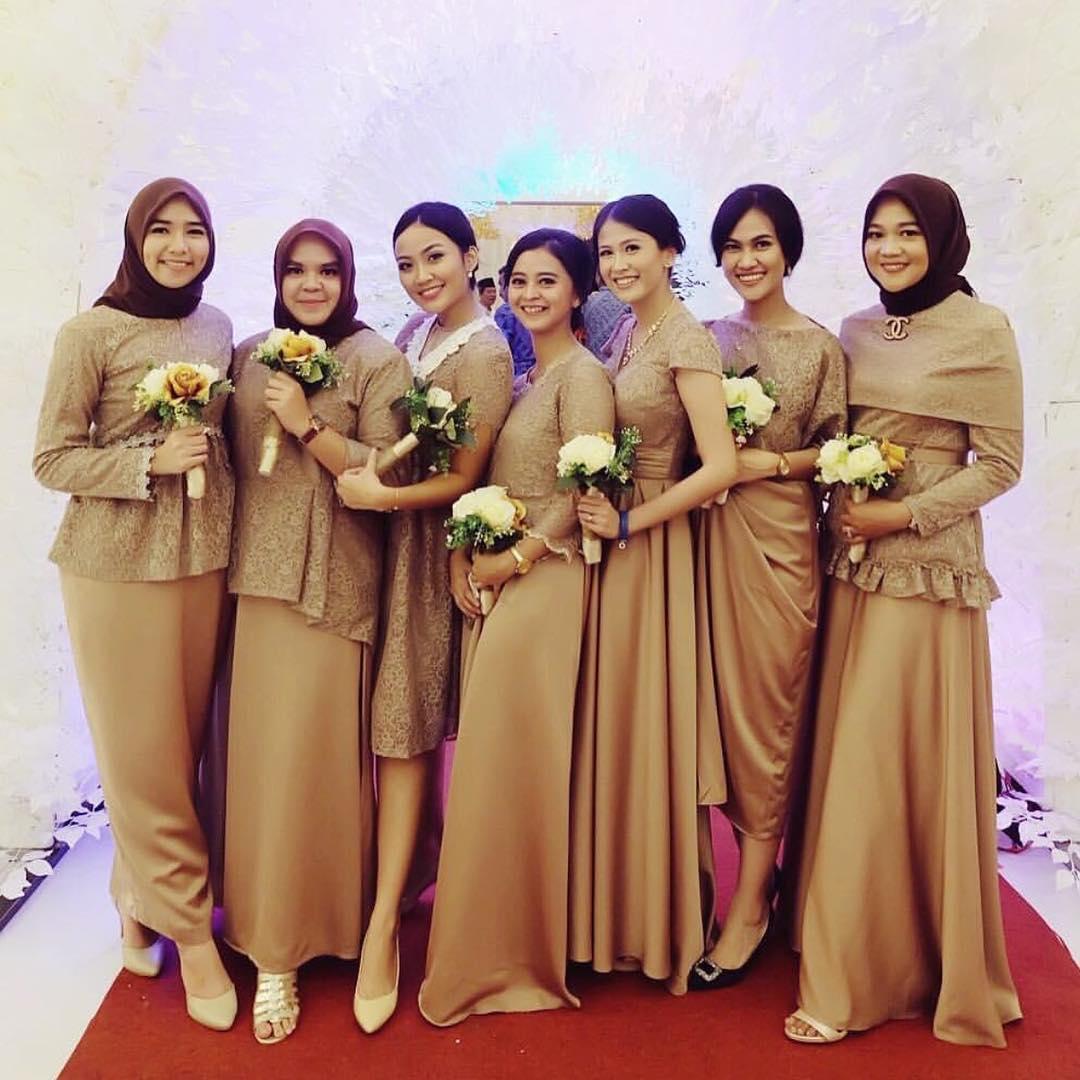 design baju bridesmaid 2019