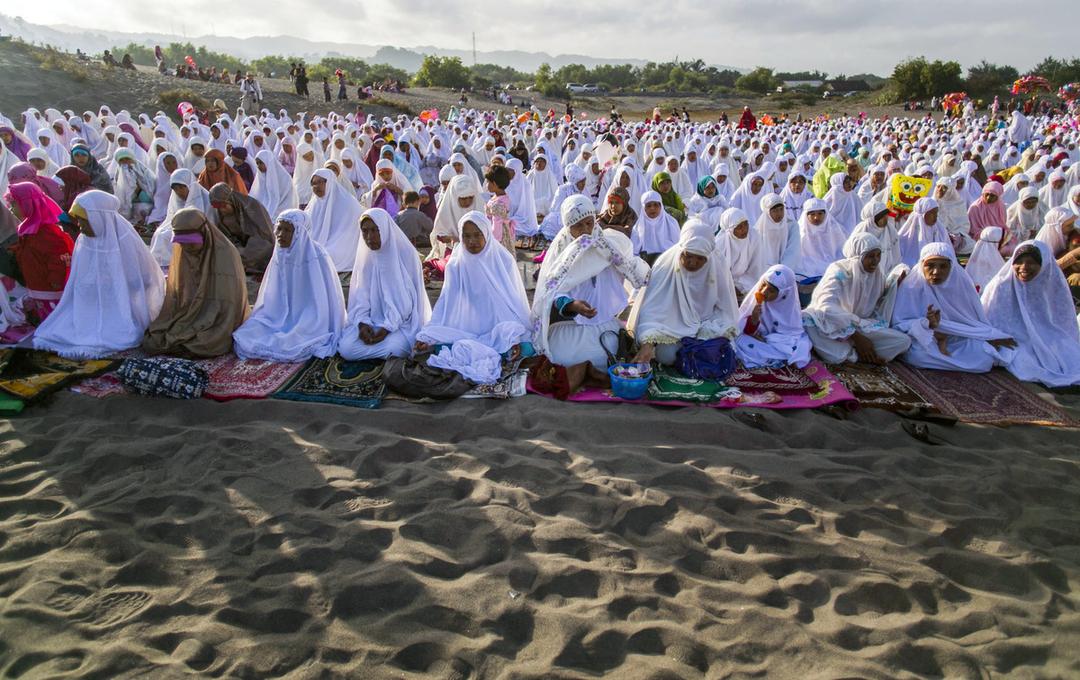 Ragam Idul Fitri, dari Indonesia hingga Jalur Gaza