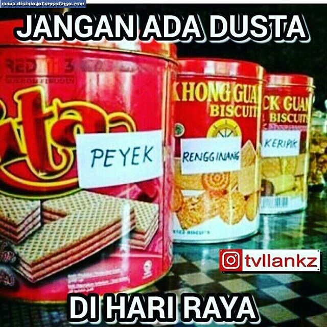 10 Meme Kue Lebaran Ini Siap Menyambut Idul Fitri Kamu