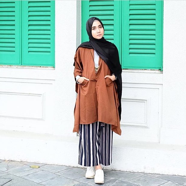 Ootd Lebaran Remaja Rok - 50+ Style OOTD Hijab Rok Casual, Simple