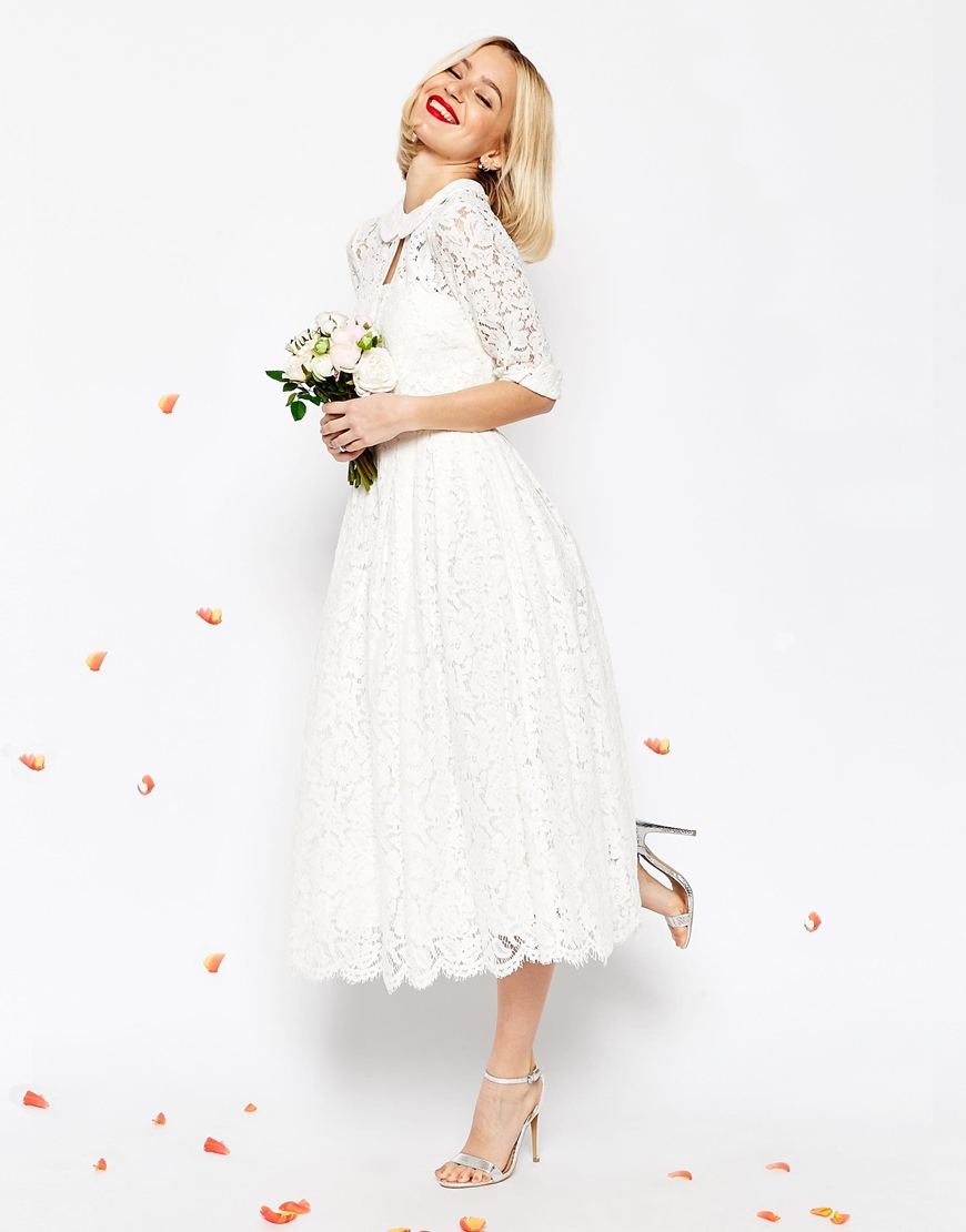 15 Gaya Midi Wedding Dress Terbaik yang Bisa Jadi Inspirasi