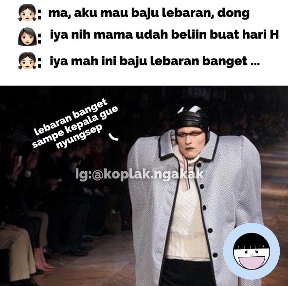 Terbaru 12 Gambar Kata  Baju  Lebaran  Lucu Koleksi Gambar 