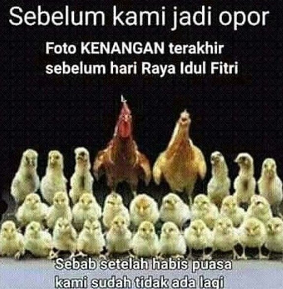 Meme Lebaran Sebentar Lagi Nusagates