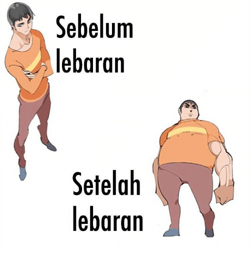 10 Meme Setelah Lebaran, Khusus 'Menghibur' Kamu yang 