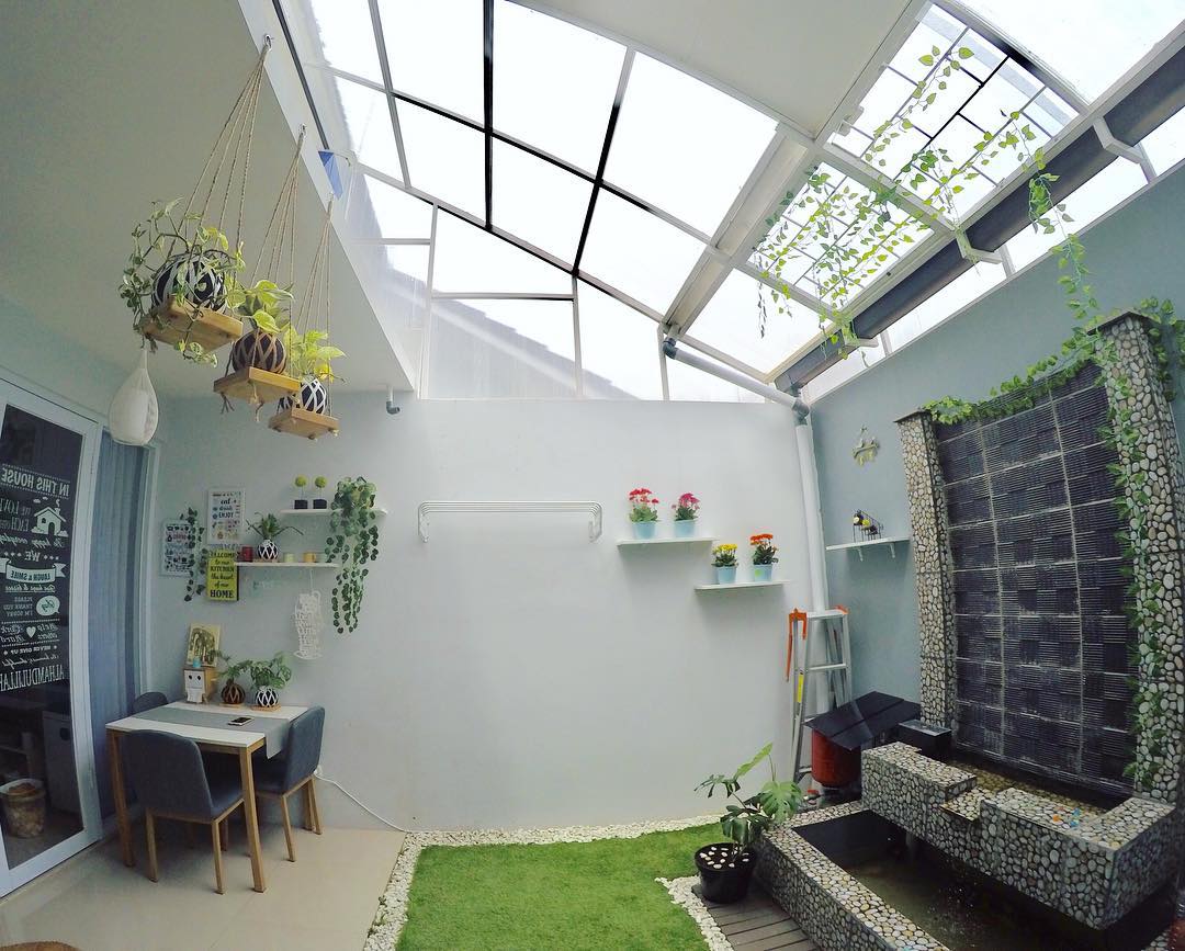 Rumah Unik Tipe 45 M Meski Mungil Ada Indoor Garden