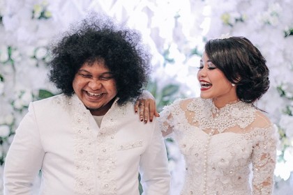 10 Potret Manis Babe Cabita dan Fati, dari Prewed Hingga Menikah