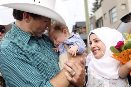 Justin Trudeau Bertemu Bayi Bernama Justin Trudeau