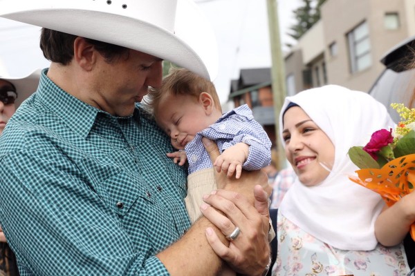 Justin Trudeau Bertemu Bayi Bernama Justin Trudeau