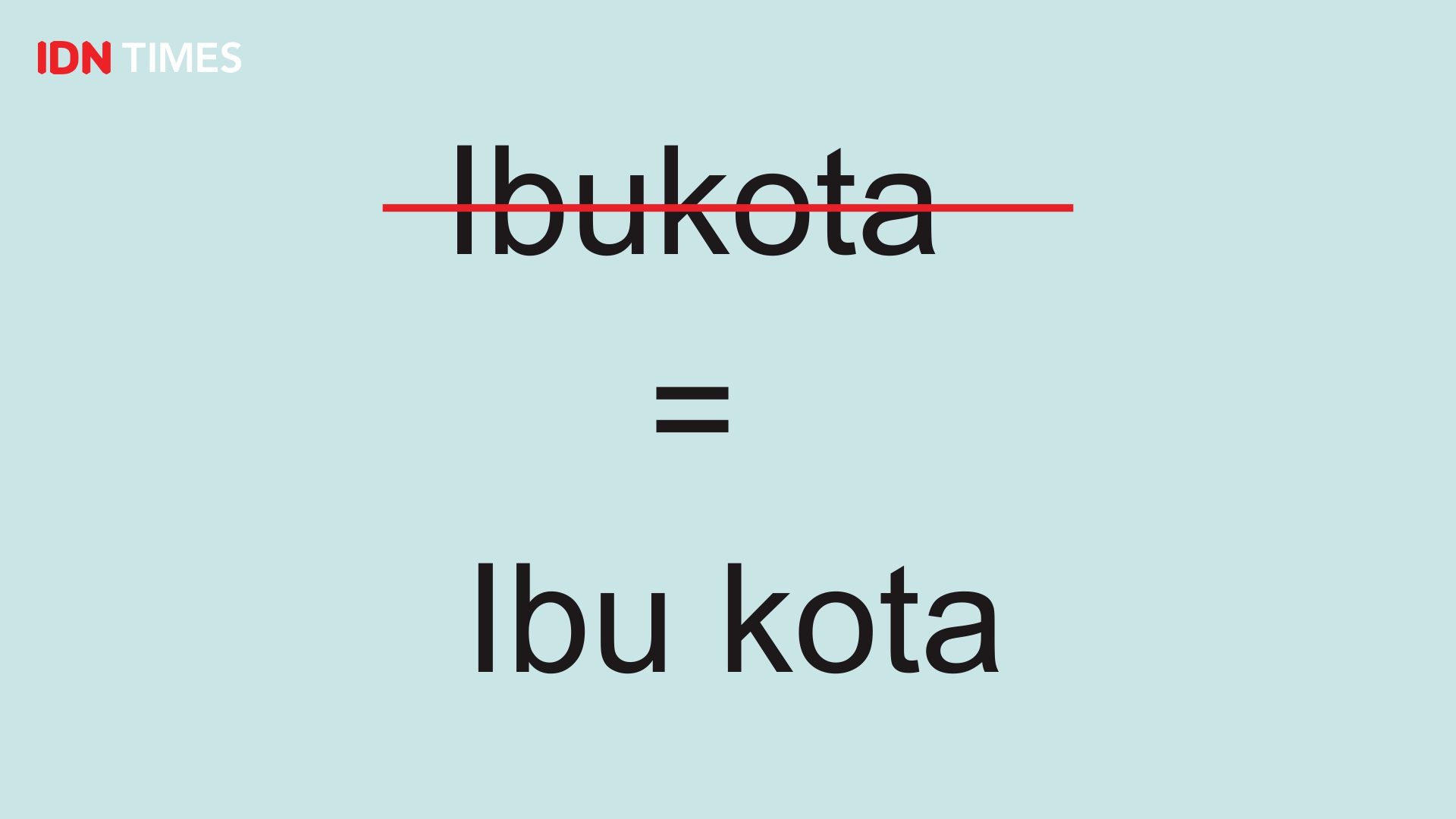 11 Masih sering menuliskan ibu kota disambung 12 Kata Bahasa Indonesia