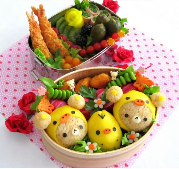 hello kitty bento lunch  Makanan kreatif, Bento, Makanan