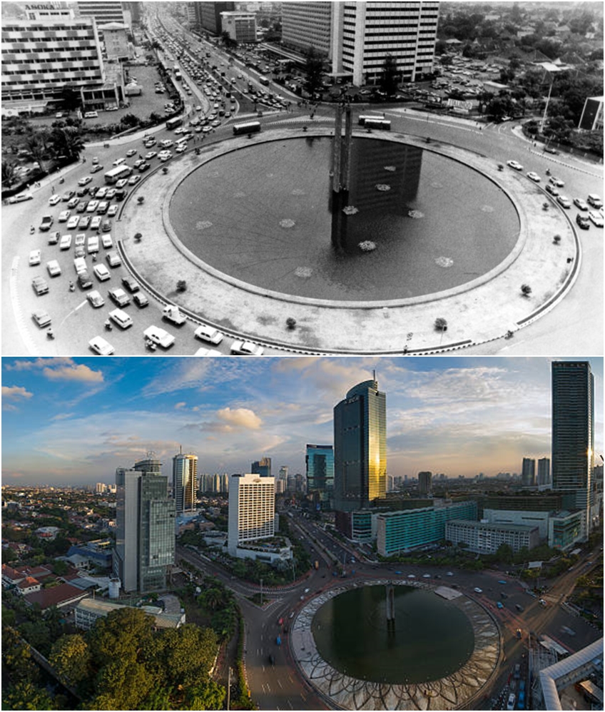7 Foto Transformasi Indonesia Tempo Dulu  vs Sekarang 