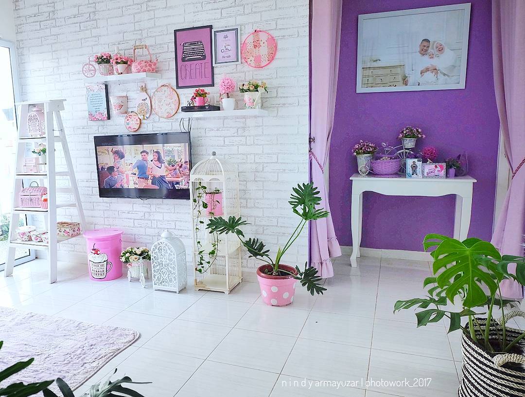 Desain Ruang Tamu Shabby Chic Kumpulan Desain Rumah