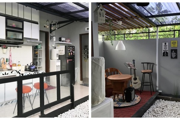 Unik, Rumah 62 meter Ini Punya Dapur Berkonsep Terbuka!