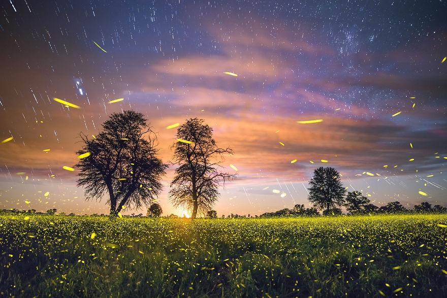 12 Foto Unik Pemandangan Malam yang Bikin Gak Percaya Ini 