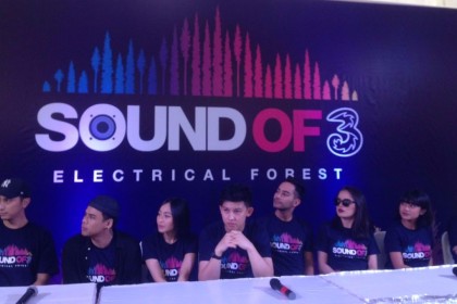 Uniknya "Sound of 3" Konser Berkonsep Electrical Forest Pertama di Indonesia