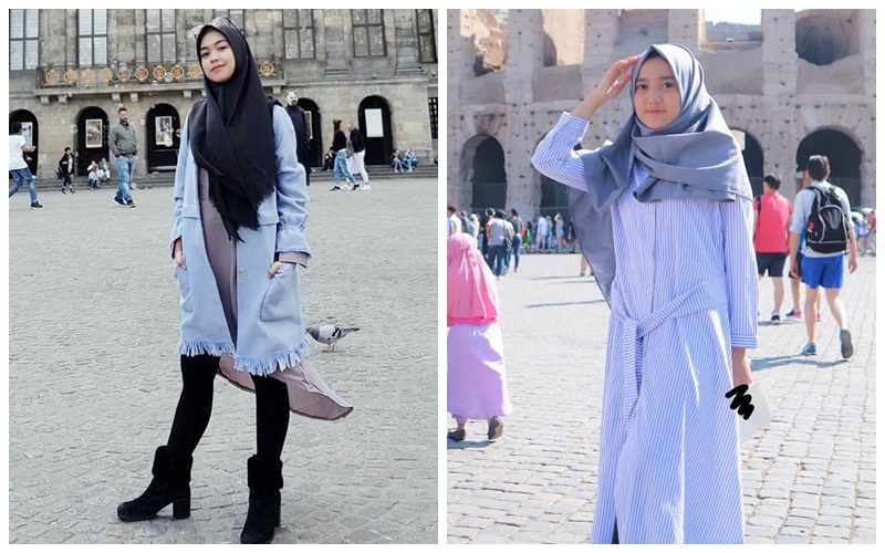 Perbandingan Gaya Hijab Ria Ricis vs. Wirda Mansur, Imut \u0026 Kekinian!