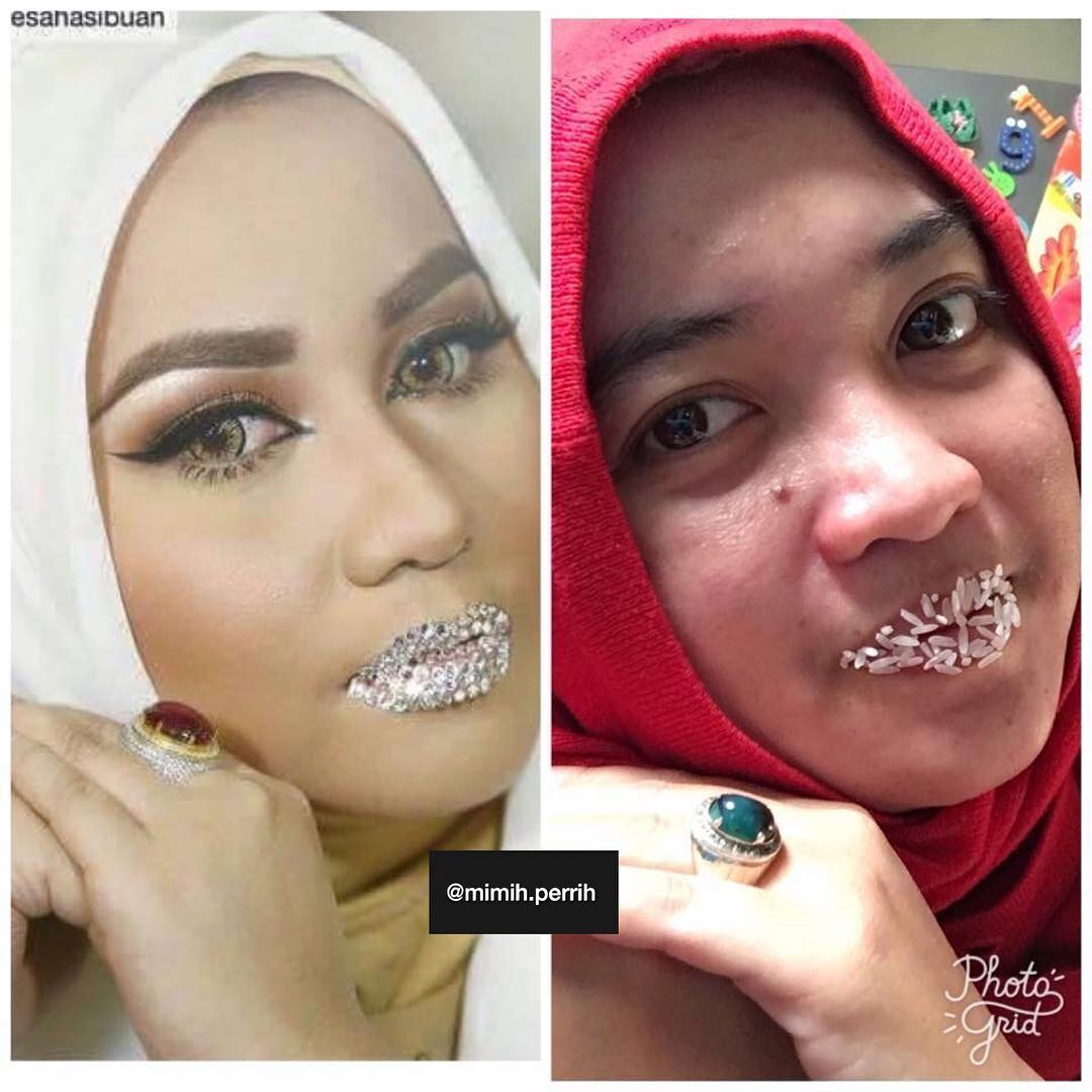 Gaya Bibir Berlian Anniesa Hasibuan Jadi Trend Meme Baru