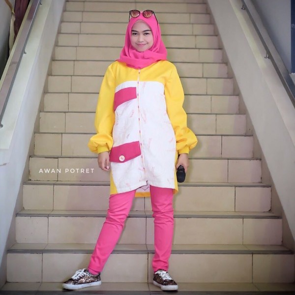 10 Style Hijab ala Ria Ricis Simpel dan Mudah Ditiru